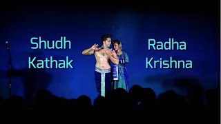 Kathak  Radha Krishna  Kumar Sharma amp Kalpita Kachroo Live  Singapore [upl. by Sheya]