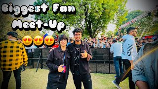 BIGGEST MEET UP OF MY LIFE WITH souravjoshivlogs7028 😍 [upl. by Lu]