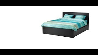 Ikea MALM Full sized Bed Frame [upl. by Stevens709]