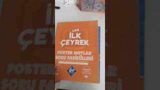 kr akademi lgs ilk çeyrek poster notları soru fasikülü açılımı lgs kargoaclimi [upl. by Pedersen]