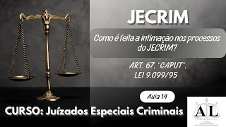 Juizado Especial Criminal JECRIM  Artigo por artigo  Art 67 “caput” da Lei 909995 [upl. by Brenna]