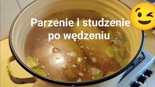 Parzenie i studzenie po wędzeniu [upl. by Ylas]