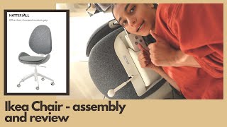 Ikea Office Chair assembly and review  HATTEFJÄLL  My home office [upl. by Harehs154]