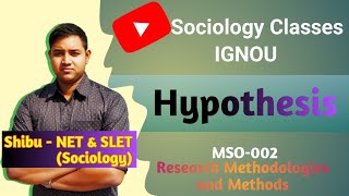 Hypothesis  Null amp Alternative Hypothesis  Type I amp Type II Errors  IGNOU MSO 002 [upl. by Nirehs]