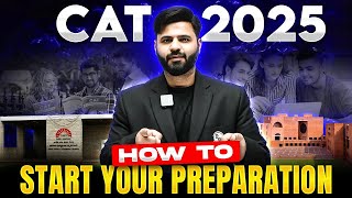 Roadmap to CAT 2025 Preparation [upl. by Solram]