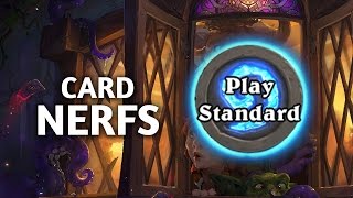 Hearthstone Kibler on Standard Nerfs [upl. by Eldon]