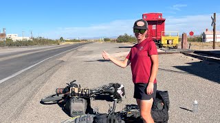 11 New Mexico finish in Antelope Wells Great Divide Mountainbike Route [upl. by Jonell]