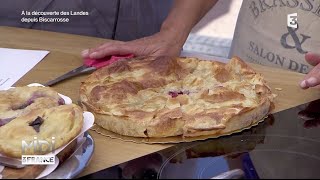 Recette  Tourtière des Landes à la myrtille [upl. by Ynnavoeg363]