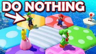 Luigi Wins by Doing Absolutely Nothing Mario Party Superstars Minigames [upl. by Ettennaej]