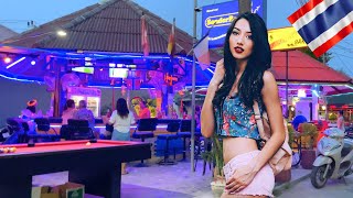 Koh Samui Lamai Beach Thailand Nightlife Walking Tour April 2024 [upl. by Zubkoff]