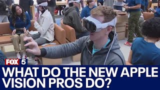 What do the new Apple Vision Pros do [upl. by Yajiv]