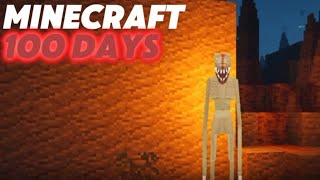 MINECRAFT HORROR 100 DAYS TAGALOG [upl. by Dorrahs]