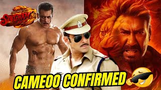 Salman Khan Ka Mega Cameo in Singham Again  Bhai Ki Entry Pe Hungama  Review Boyy [upl. by Tallou]