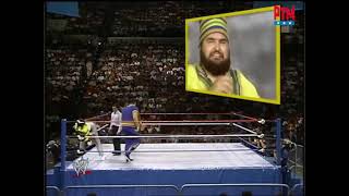 Akeem W quotThe Doctor of Stylequot Slick InRing Debut vs Allen Kinsley Live from WWF Superstars 10188 [upl. by Nuahsad]