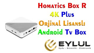 Homatics Box R 4K Plus Orjinal Lisanslı Android Tv Box [upl. by Mcginnis]