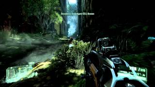 Crysis 3 Dam Explosion Gameplay GTX 680 SLI Maximum Settings 1440P [upl. by Thorn]