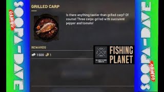 Fishing Planet Grilled Carp Mission Golden Turkey Rush Event Thanksgiving [upl. by Cadell]