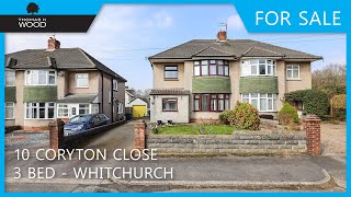 Walkthrough property video tour of 10 Coryton Close Whitchurch  Cardiff [upl. by Anomahs]