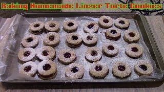 Baking Homemade Linzer Torte Cookies  Family Circle Recipe [upl. by Apthorp]