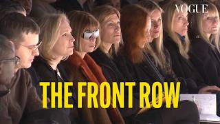 How the Front Row Became the Front Row  Vogue [upl. by Ahsuas]