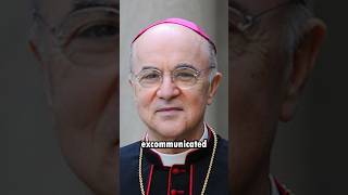 🚨Archbishop Vigano has been declared EXCOMMUNICATED Catholicfamilynews Vigano popefrancis [upl. by Omarr]