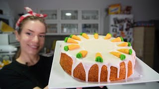 Prolećna sočna torta od šargarepe  Aargauer Rüeblitorte  Swiss Carrot cake [upl. by Yltneb]