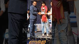 Yasaswi Kondepudi Felicitated by Koti at Koti40 musical world tour koti rajkoti yasaswikondepudi [upl. by Nitfa]