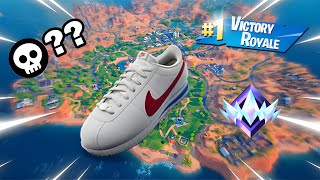 NEW Nike Cortez Kicks Gameplay  UNREAL Rank Reload Zero Builds [upl. by Stanwin]