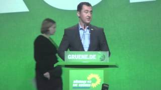 Politische Rede von Cem Özdemir auf der BDK 2014 [upl. by Eetsud]