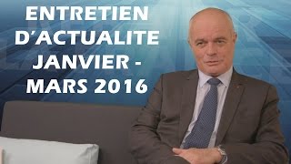 Général Didier Tauzin  Entretien dactualité janvier  mars 2016 [upl. by Morissa]