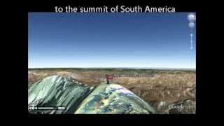 Climb Aconcagua in 3D  South Americas highest mountain [upl. by Zelten]