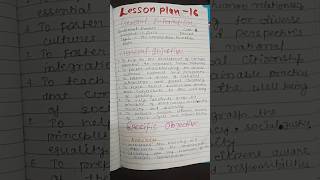 Lesson plan social science political class 8th topic the constitution lessonplans [upl. by Silda718]