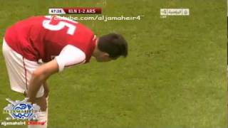 Jenkinson AMAZING OWN GOAL FC Köln 12 Arsenal FC [upl. by Ner]