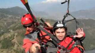 Paragliding en Pokhara Nepal [upl. by Ydda]