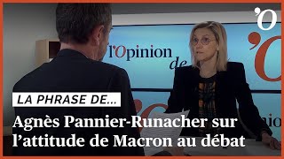 PannierRunacher «La “condescendance” de Macron c’était de l’agacement face à des contrevérités» [upl. by Enilamme]