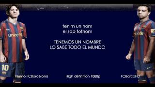 Himno FCBarcelona Rock Subtitulado al Español Full HD1080p [upl. by Anselma]