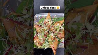 Unique dosa………😍😍  Indian street food shorts [upl. by Akimat]