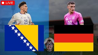 BosnienHerzegowina  Deutschland  Nations League LIVE [upl. by Maribelle415]