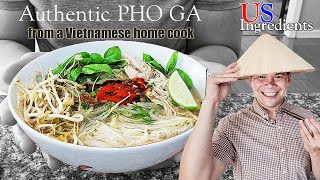 Love PHO Easy Recipe Anyone Can Make 6 Bowls in 2 Hrs Pho Ga Vietnamese Chicken Pho Recipe [upl. by Rehsu]