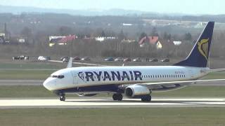 Ryanair landing in Rzeszow [upl. by Halfdan]