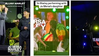 BOB MARLEYS GRAND CHILDRENS PERFORMANCE on JO MERSA MARLEYS Birthday 2024 [upl. by Vudimir]