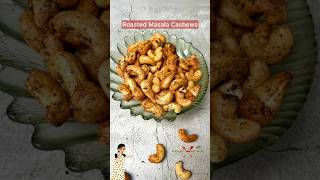 Roasted Masala Cashews in Air Fryer [upl. by Assyl]