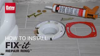 How to Repair Broken Toilet Flange [upl. by Boothe331]