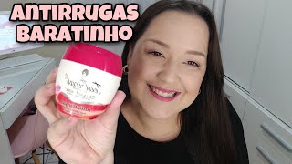 TESTEI O CREME TEATRICAL ANTIRRUGAS TEATRICAL VERMELHO [upl. by Center999]