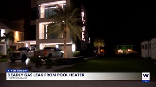 Neighbors react after deadly gas leak from pool heater kills two [upl. by Yer]