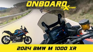 Onboard 2024 BMW M 1000 XR [upl. by Yleoj]