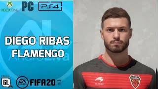 FIFA 20  Face DIEGO RIBAS Tutorial [upl. by Yruoc]