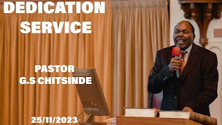 CHURCH DEDICATION SERVICE  PASTOR GS CHITSINDE [upl. by Aina108]