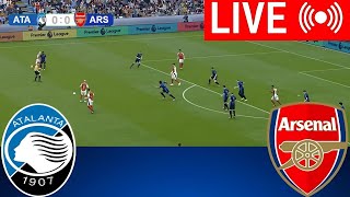 🔴LIVE  Atalanta vs Arsenal  UEFA Champions League 2425  Match Live Now PES 21 Video Simulation [upl. by Everson]