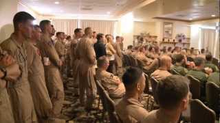 Marine Division Tactics Course Graduation MCAS Beaufort [upl. by Sainana509]